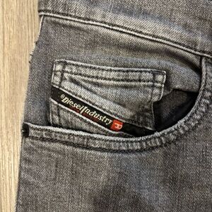 Diesel D-EETAR Men's Charcoal Jeans